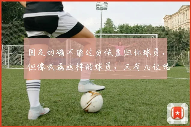 国足的确不能过分依靠归化球员，但像武磊这样的球员，又有几位呢